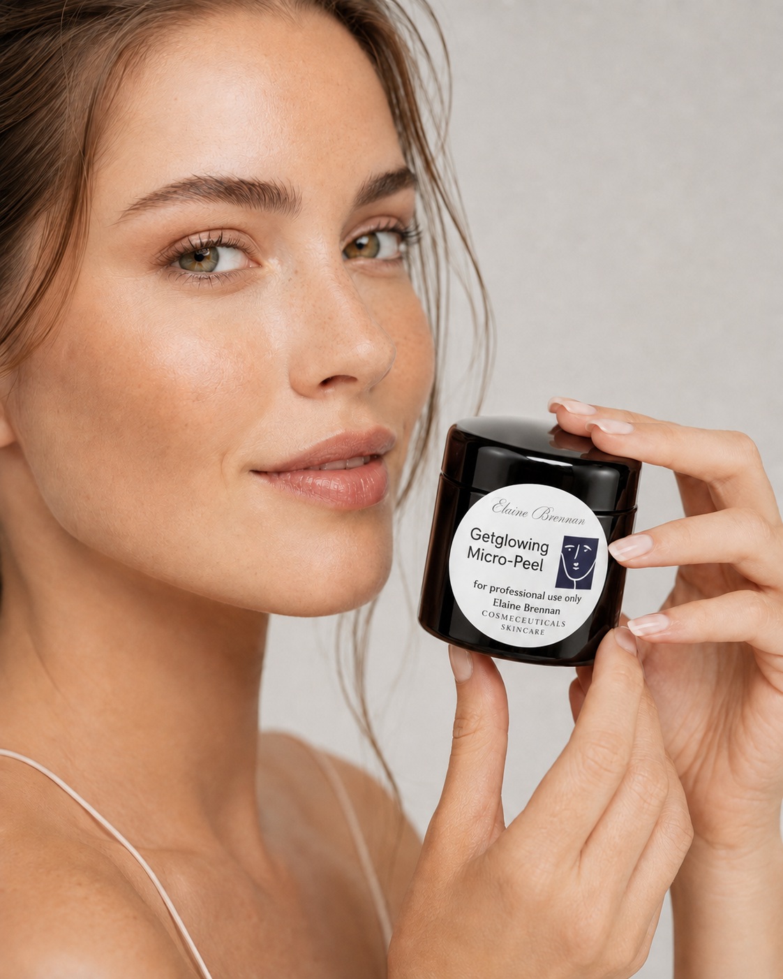 elaine brennan peel product on display